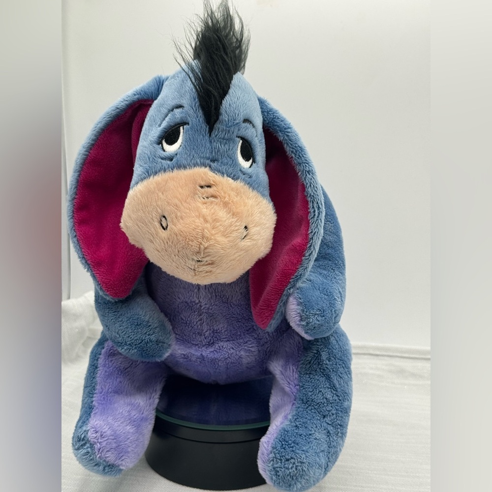 Disney Eeyore Plush - Blue and Purple Delight